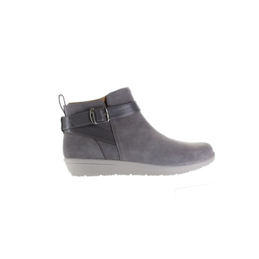 Vionic New Womens Romy Charcoal Ankle Boots Size 6.5 Medium (B, M)